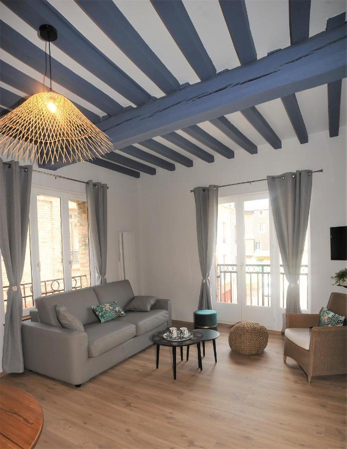 Au Colombage Bleu 2 A 4 Pers Apartment Dieppe Exterior photo